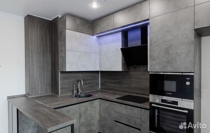 Кухня Бетон напрямую от фабрики на заказ