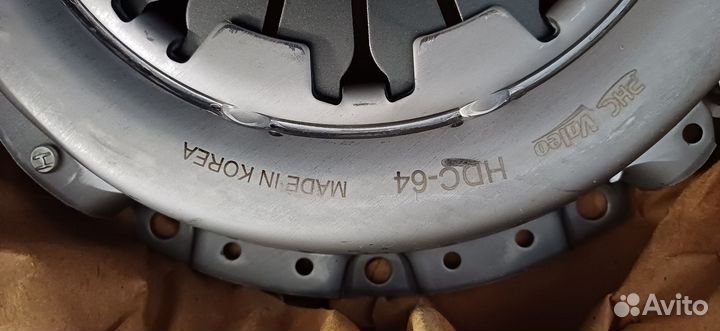 Комплект сцепления хендай акцент