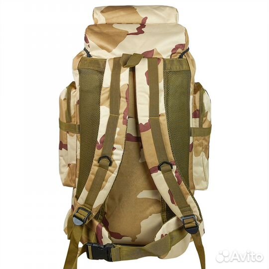 Рюкзак турист 80 литров, цвет кмф пустыня 5230-2