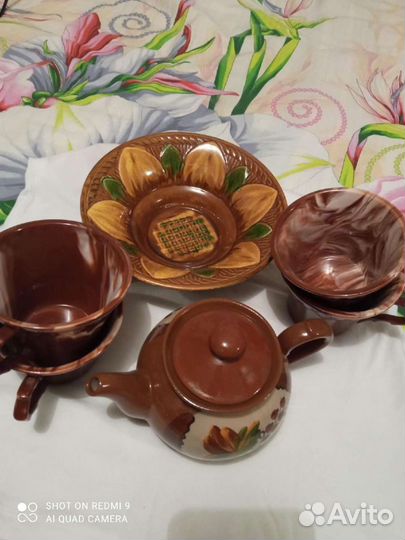 Набор посуды (керамика)