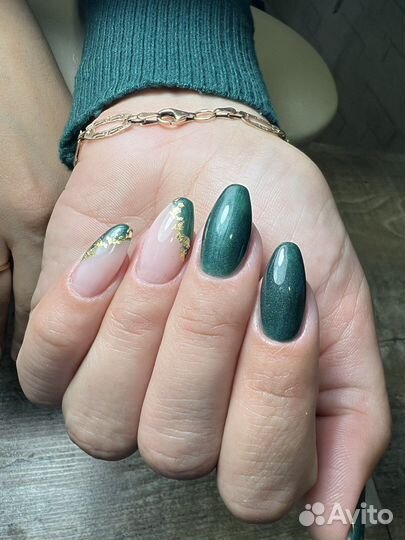 Маникюр с покрытием гельлак/шеллак/наращивание