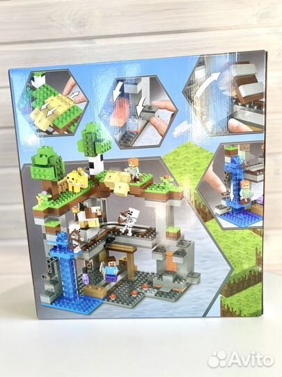 Детский конструктор Minecraft (Майнкрафт)