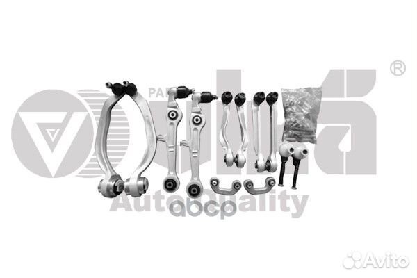 Ком/кт рычагов пер.подвески + стаб.+ нак.+ крепеж