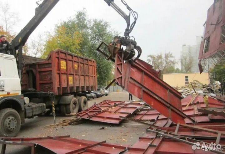 Демонтаж металлоконструкций под ключ