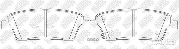 Колодки тормозные дисковые PN0649 NiBK