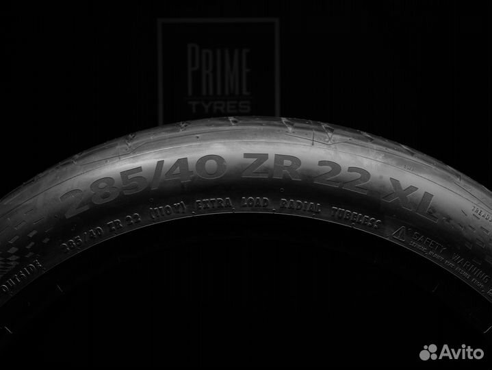 Continental ContiSportContact 7 285/40 R22 и 315/35 R22