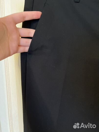 Брюки дудочки классические офисные zara morocco 44