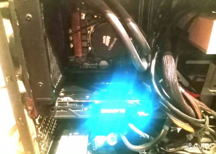 Процессор i7-6700k+ Asrock z170m+16 RAM+ водянка