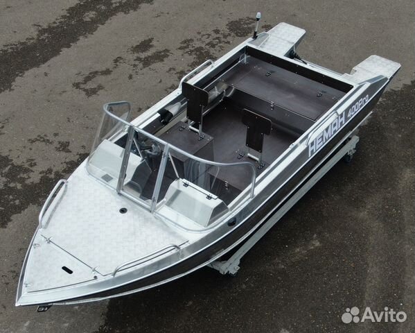 Новая лодка нерегистрат Неман 400 PRO алюминиевая