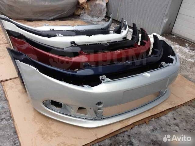 Бампер передний Белый Volkswagen Polo 5 15-20