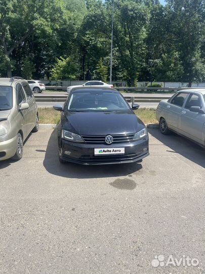 Volkswagen Jetta 1.4 AMT, 2016, битый, 160 000 км