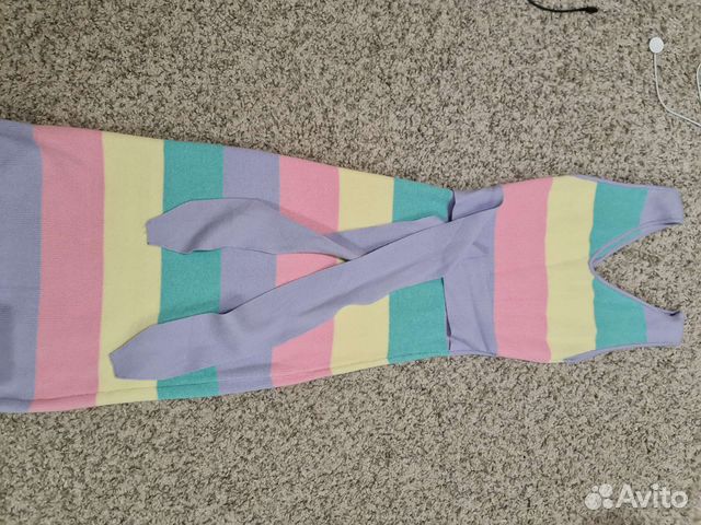 Платье машинная вязка