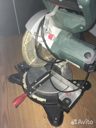 Торцовочная пила metabo ks 216