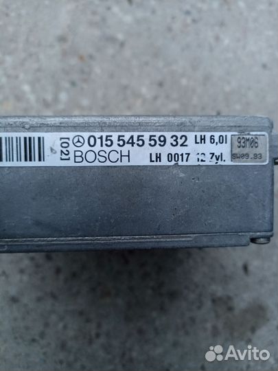 Mercedes W140 эбу двс