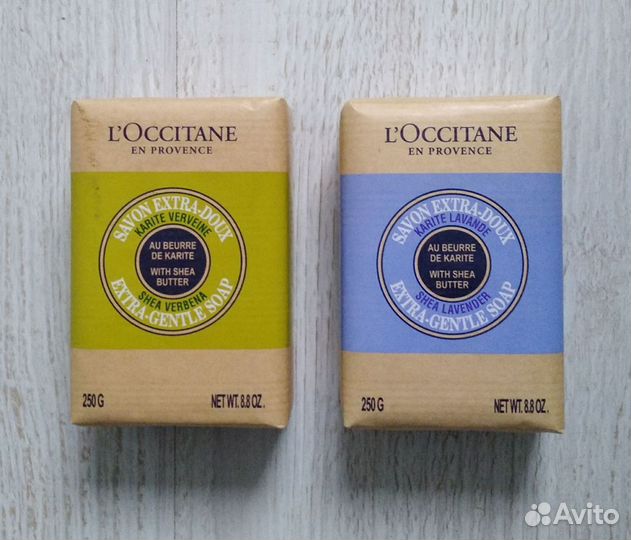 L'Occitane Мыло Вербена, Лаванда 250г