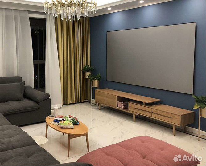 Светоотражающий экран для проектора 100/120/130