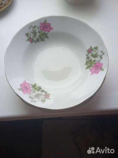 Фарфоровые тарелки СССР Китай