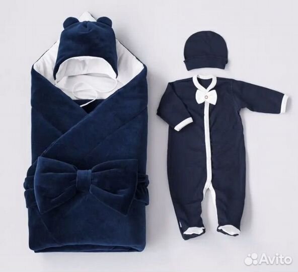 Конверт на выписку весна осень для мальчика