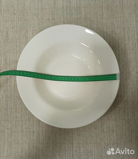 Набор суповых тарелок Luminarc Carine White 28 см