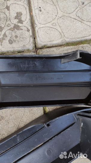 Накладка(клык) бампера ваз 2106