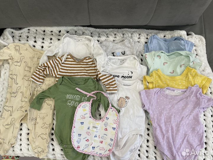 Пакет вещей на девочку 62