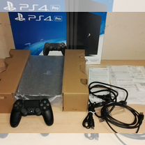 PS4 PRO 1тб, 4k, 127 игр