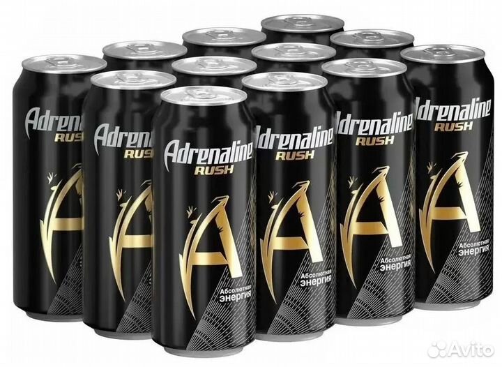 Энергетики Adrenaline Rush