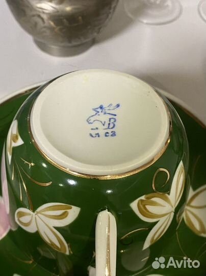 Чайный сервиз Вербилки слива