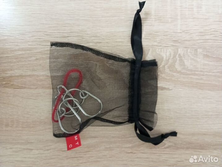 Металлическая головоломка кольцо