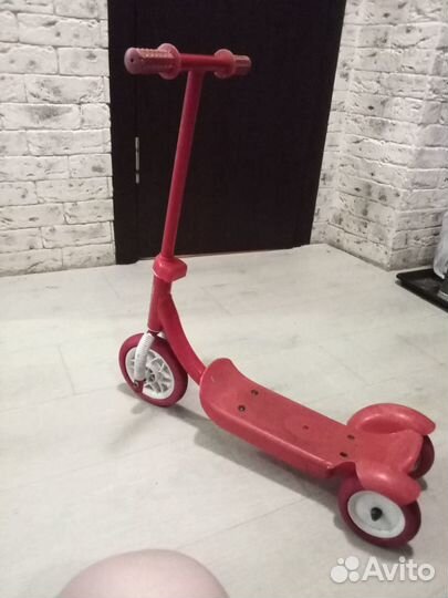 Самокат детский трехколесный
