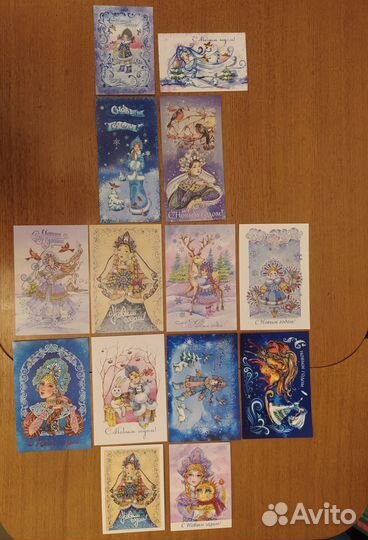 Открытка снегурочка Автор Олеся Ходакова