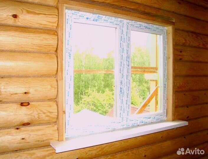 Окна пвх в баню