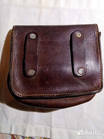 Барсетка кожаная мужская