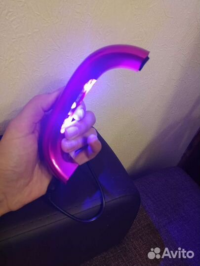 Лампа для сушки ногтей (палочки, пилка в подарок)