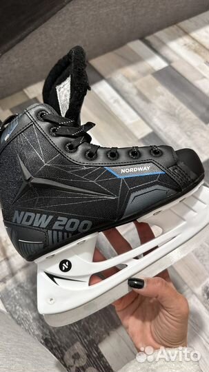Коньки хоккейные nordway 34
