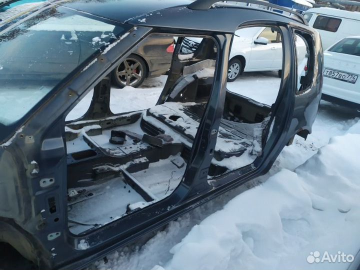 Порог со стойкой левый Skoda Roomster 1.4 BXW 2008