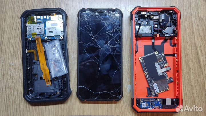 Защищенные смартфоны IP68 (разбор, на зап. части)