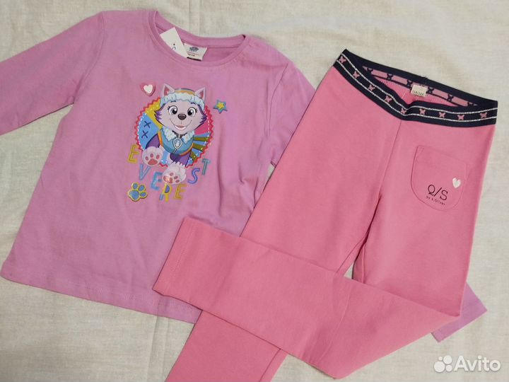 Пакет одежды на девочку 116