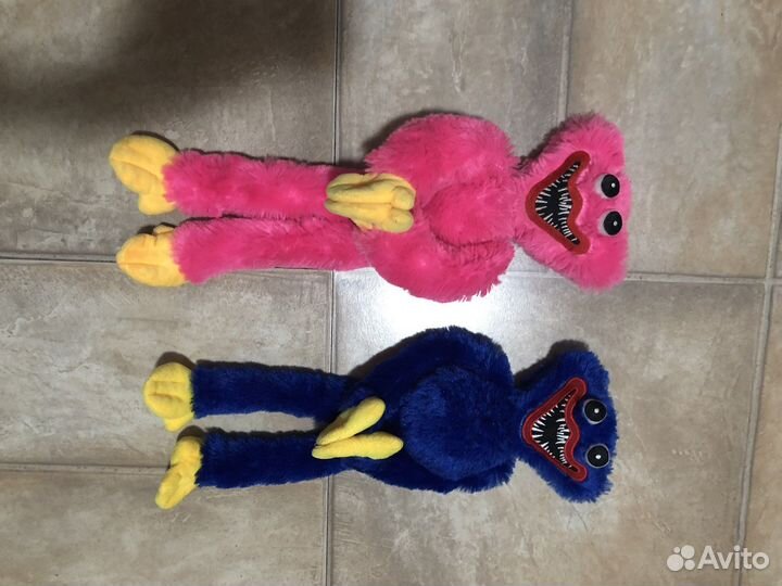 Хагги Вагги и Кисси Мисси 40-42 см игрушки мягкие