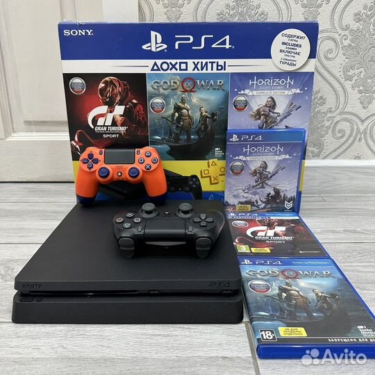 Игровая приставка PS4 Slim 1Tb 3 Ревизия