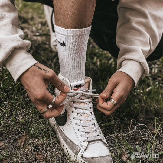 Носки nike высокие