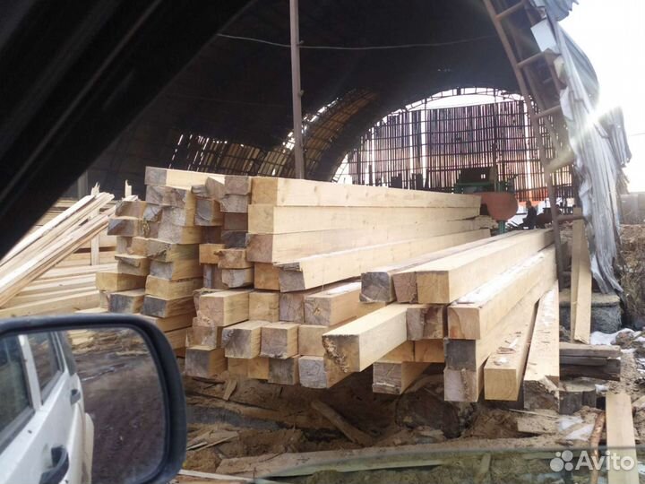 Пиломатериалы брус, доска (хвоя, осина)