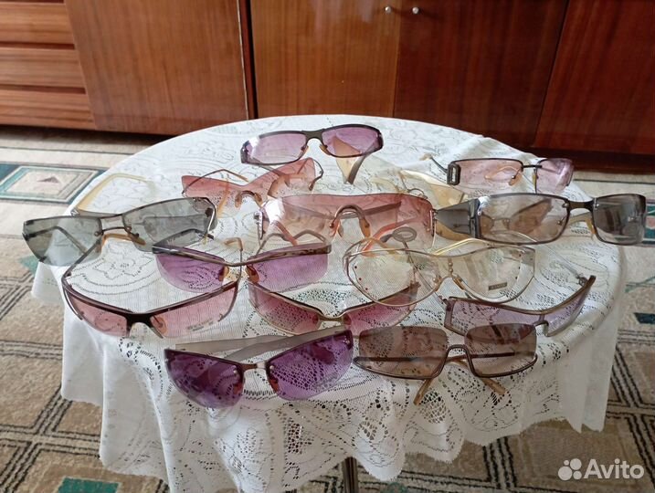 Винтажные брендовые очки новые