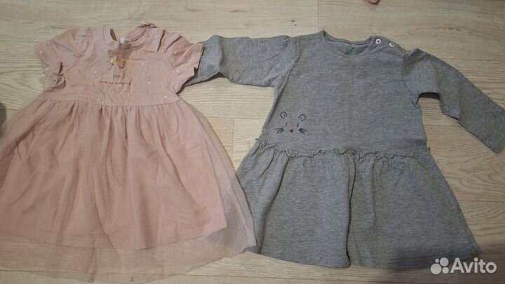 Платье для девочки 92