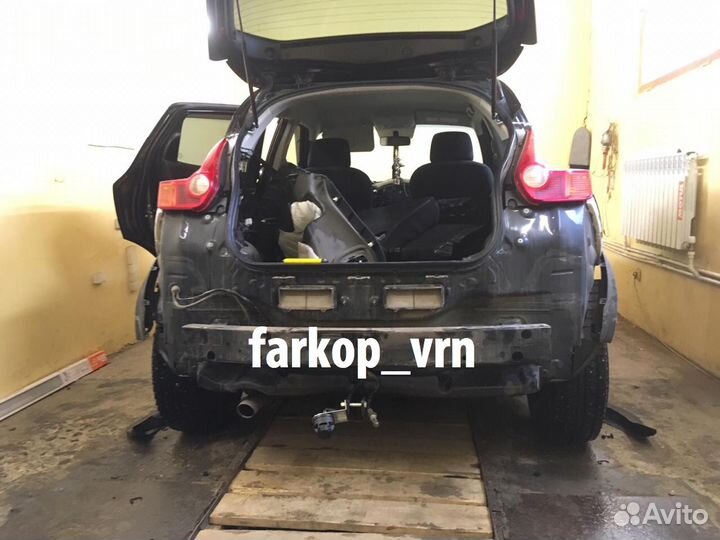 Фаркоп лидер плюс N116-A на Nissan Juke