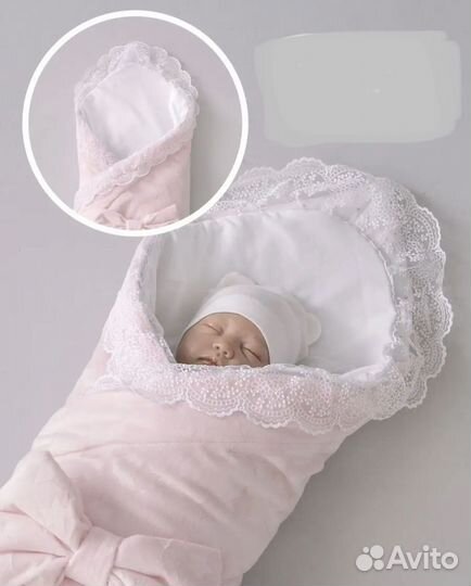 Конверт на выписку для девочки осень/весна