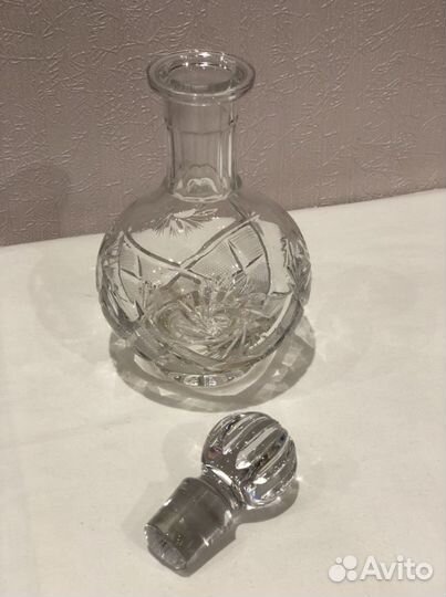 Штоф графин хрустальный СССР