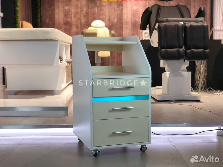 Тележка педикюрная с уф - модулем