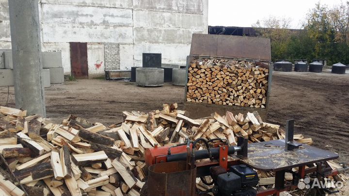 Дрова колотые сухие