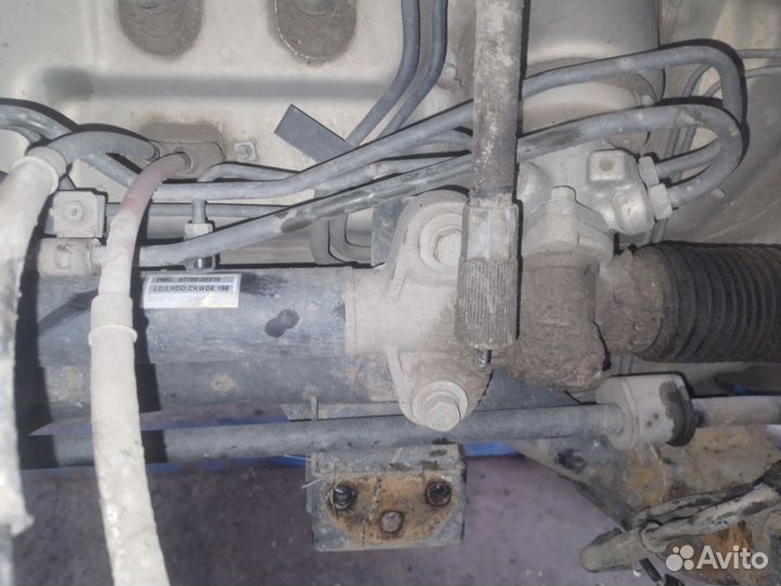 Рулевая рейка гур Хендай Акцент 08г. МКПП. Тагаз